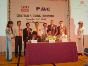 Hợp tác chiến lược giữa PMC và Sai Gon Aset Management (SAM)